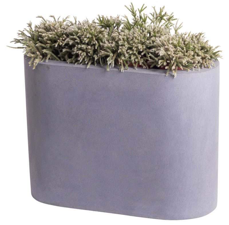 malou grijze bloempot