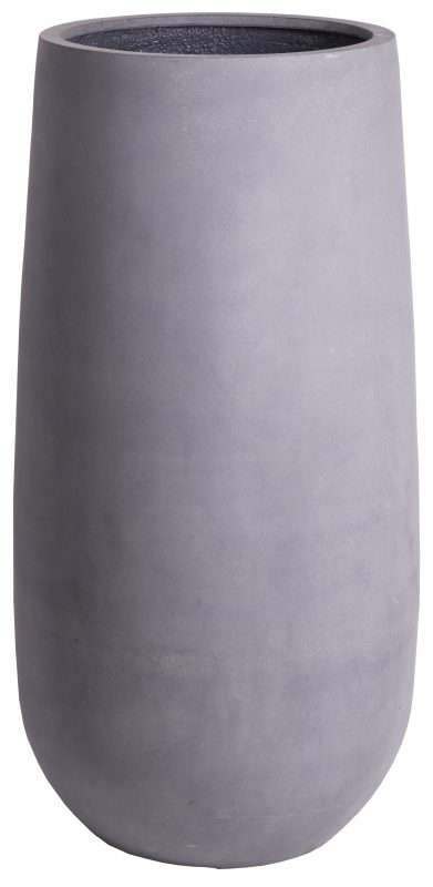 living grote grijze bloempot