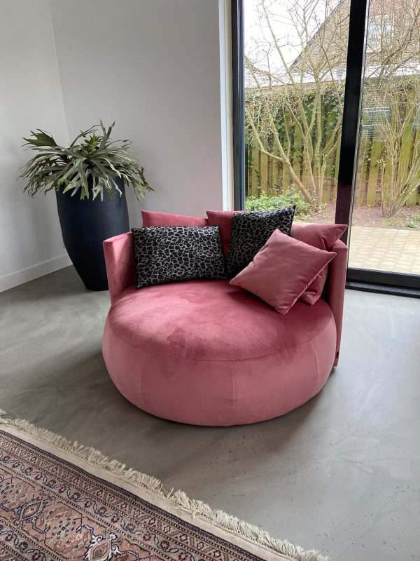 Grote ronde loungestoel