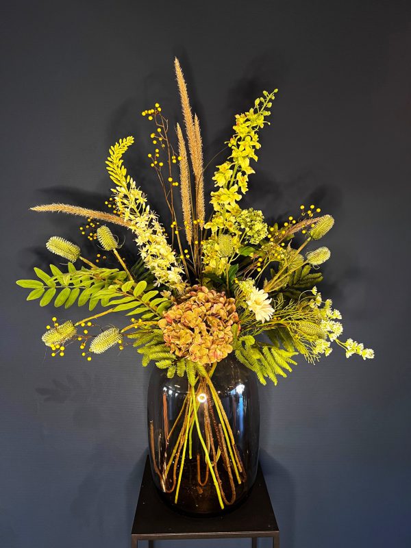 Groot zijdenbloemen boeket