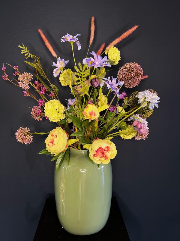 zijdenbloemen boeket Jet