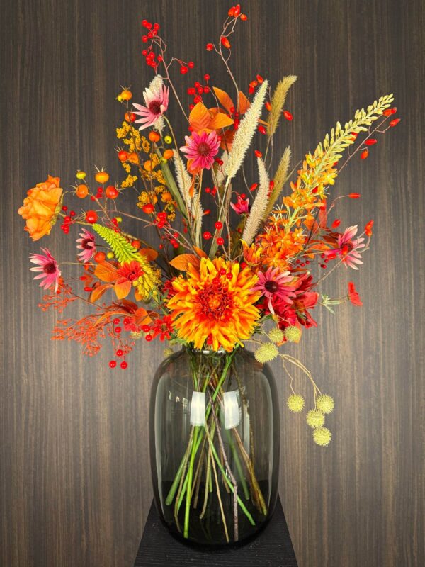kunstbloemen boeket Amber