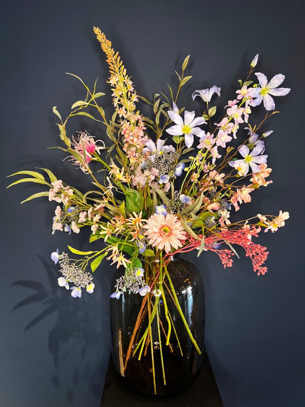 groot zijdenbloemen boeket