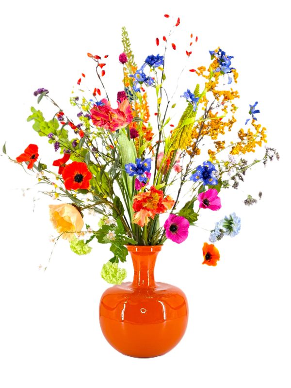 groot zijdenbloemen boeket Saar