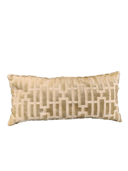 kussen met gouden print