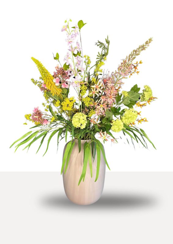 zijdenbloemen boeket Maud