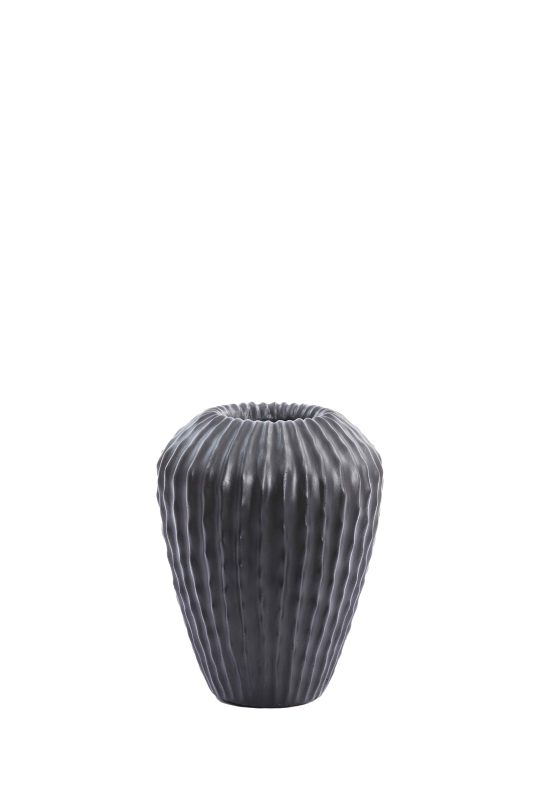 vaas cactus large mat zwart