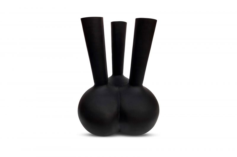 Toetervaas mat zwart 3 mouth