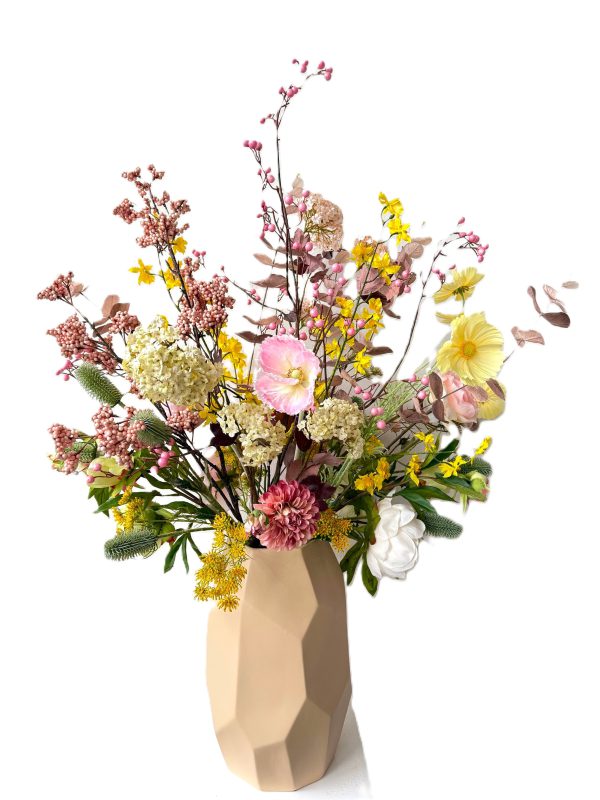 zijde bloemen boeket Teddy