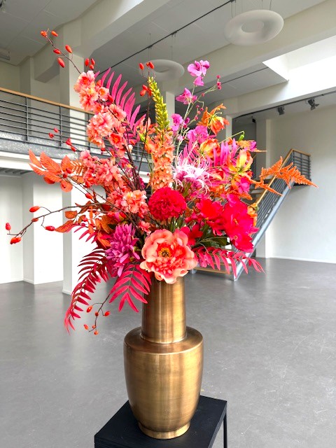 zijdenbloemen boeket Lois