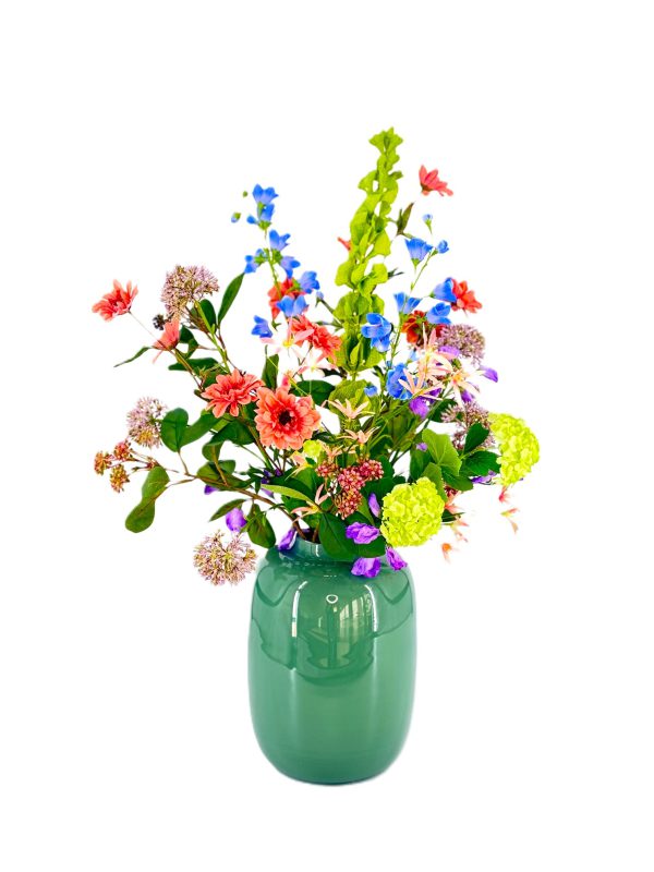 zijden bloemen boeket Silke