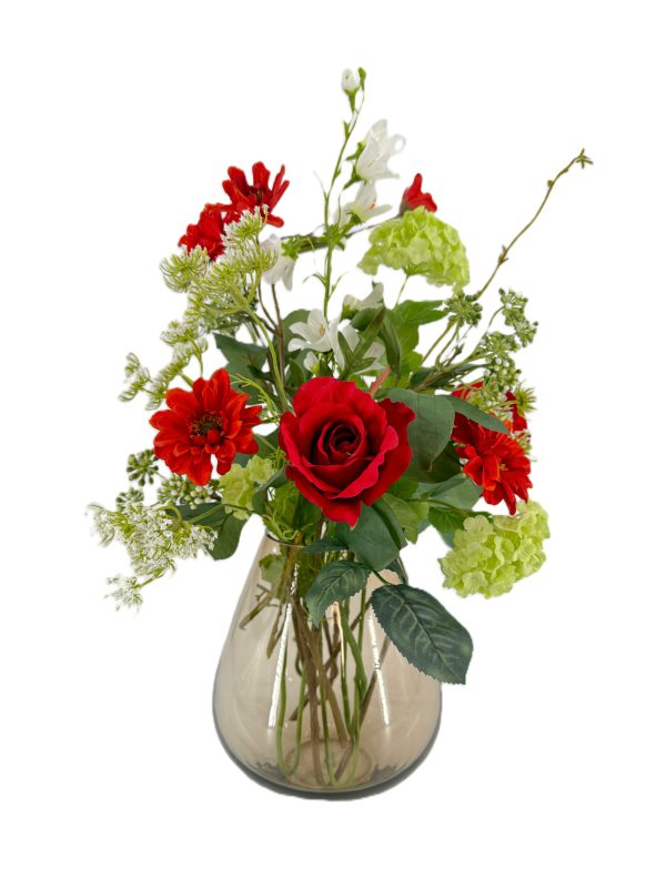 zijdenbloemen boeketje Keet