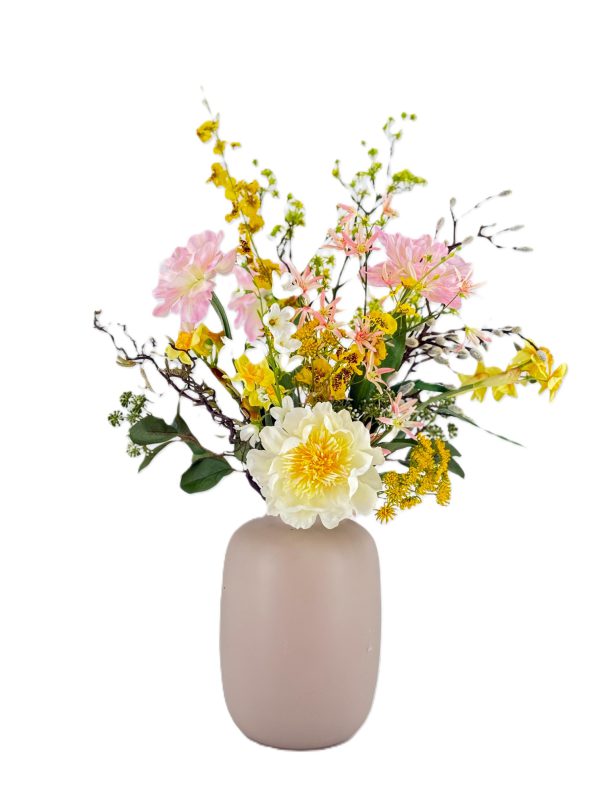 zijden bloemen boeket nienke