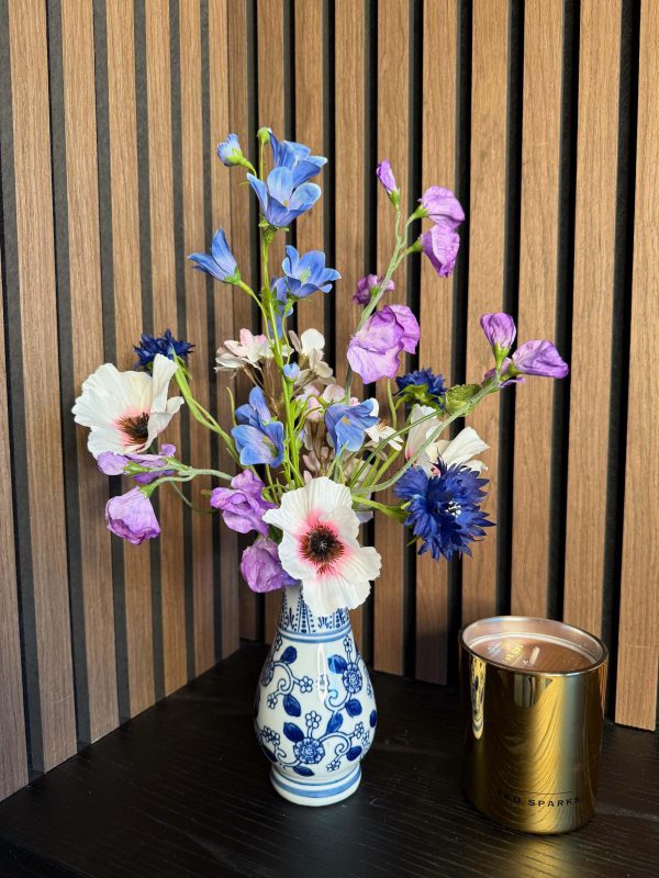 klein kunstbloemen boeket