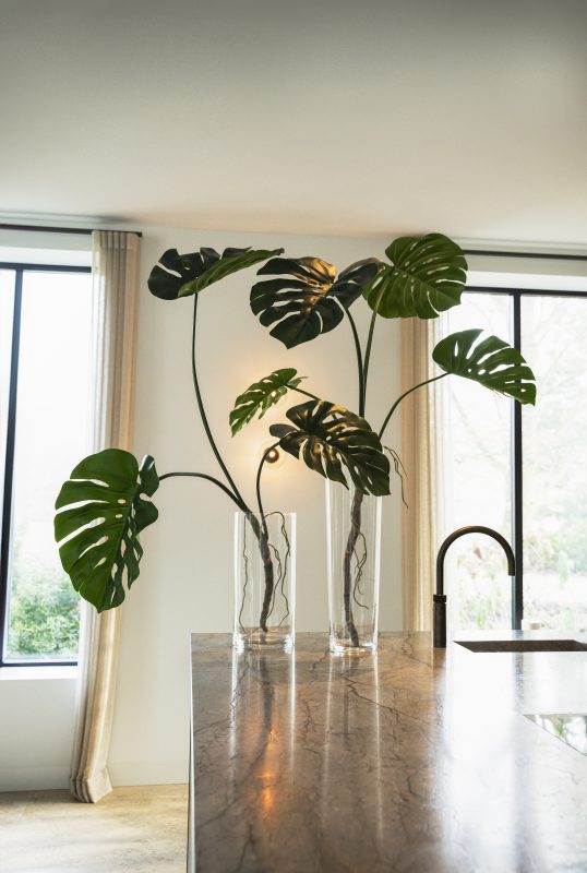 monstera kunstblad